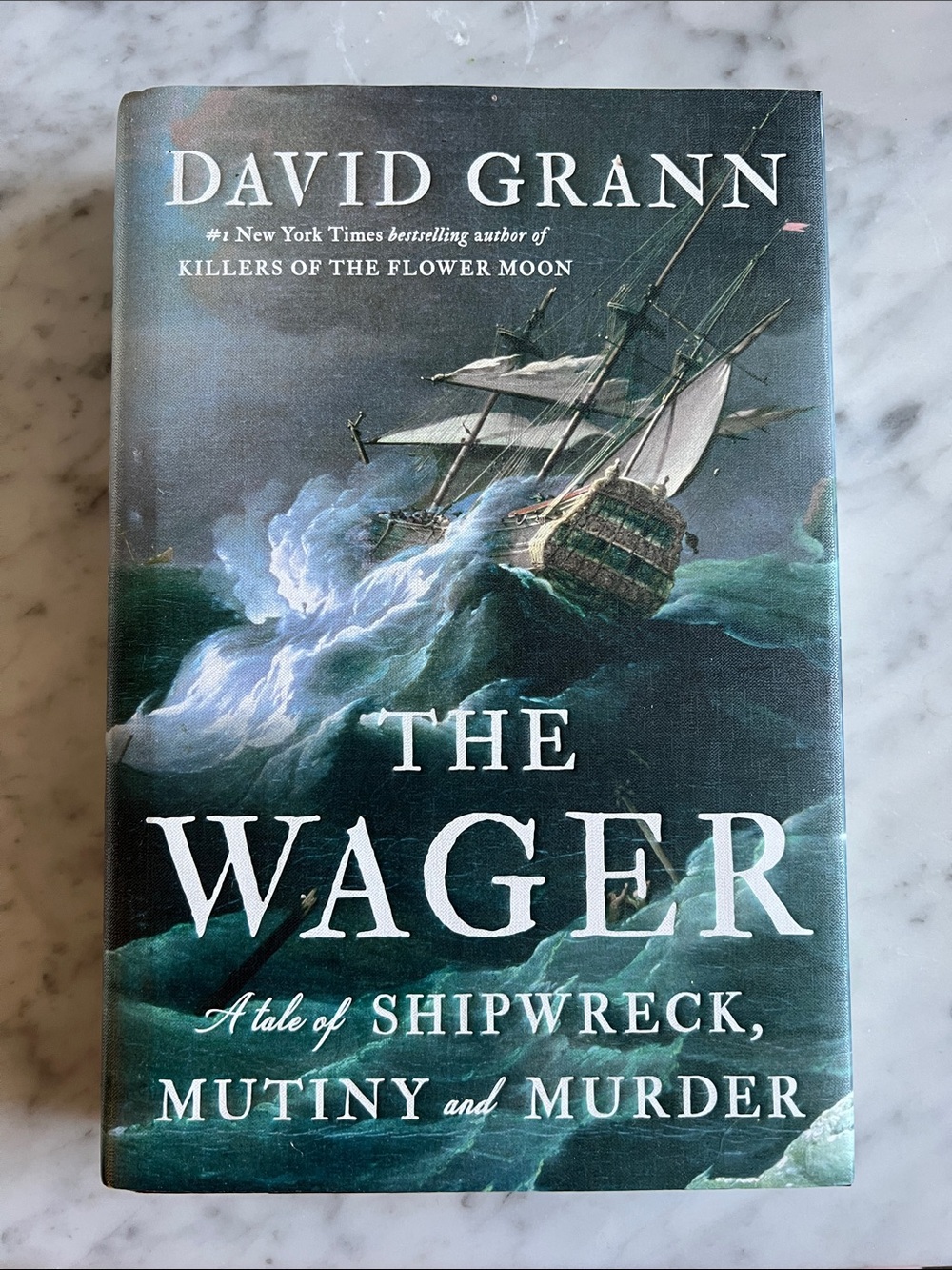 David Grann — The Wager (Sea Green Hardcover)